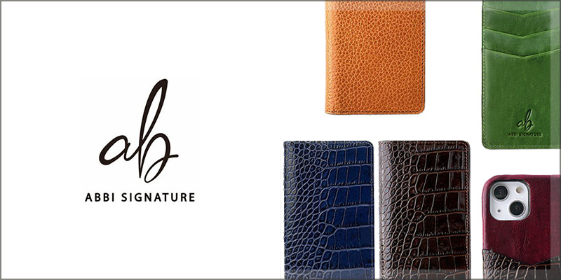 iPhoneケース おすすめ ブランド ABBI SIGNATURE アビィシグネチャー