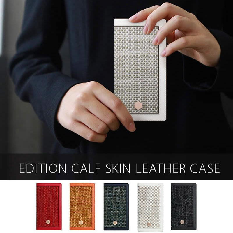 SLG Design エスエルジー デザイン カーフレザーの手帳型iPhoneケースはこちら