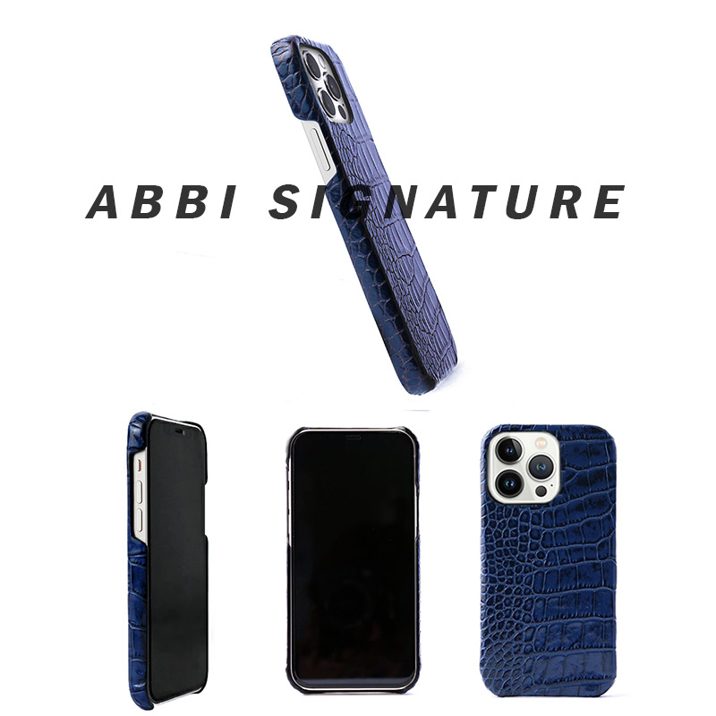 ABBI SIGNATURE『クロコバックカバーケース』