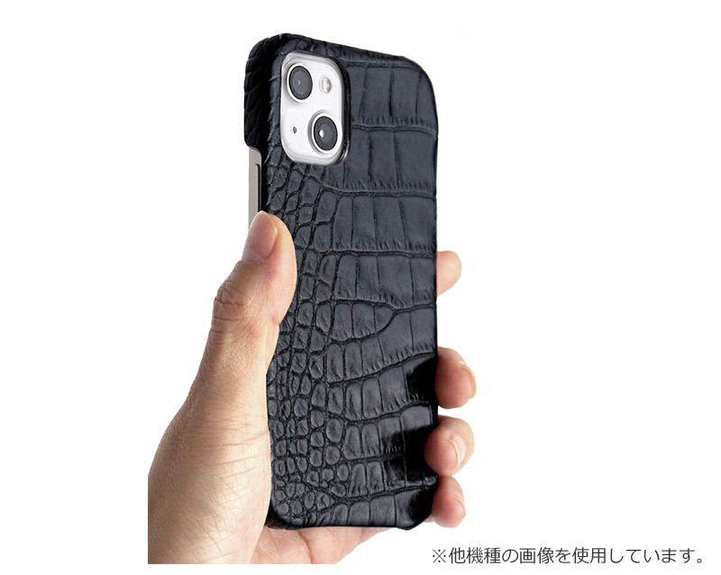 ABBI SIGNATURE『クロコバックカバーケース』はスリムで持ちやすい