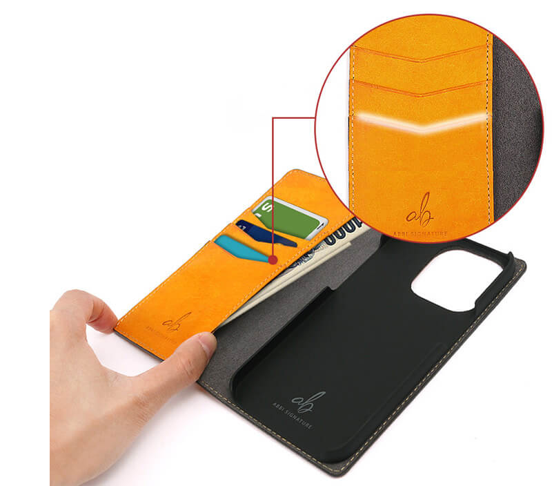 V字式のカードポケット