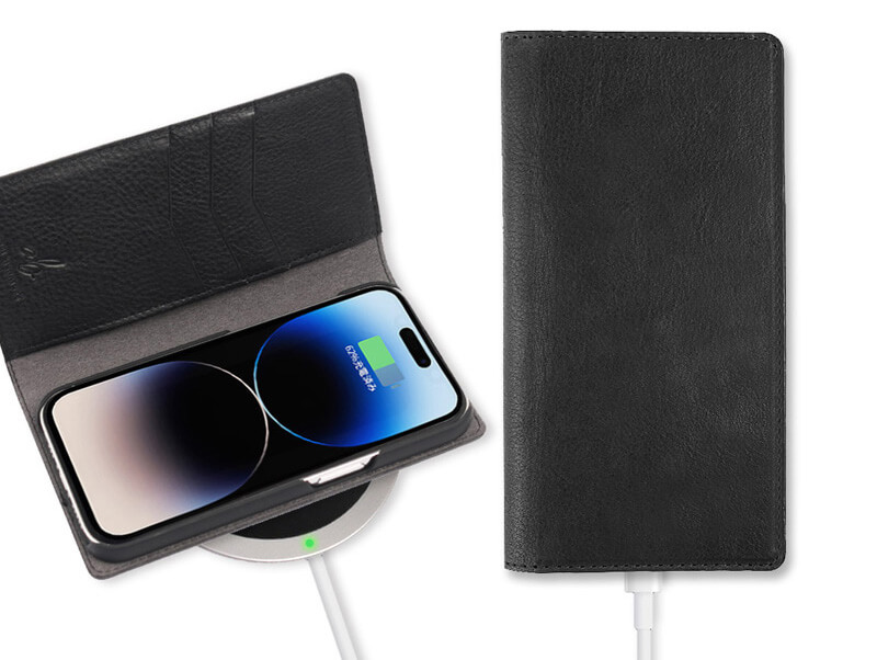 ワイヤレス充電・ケーブル充電両方対応