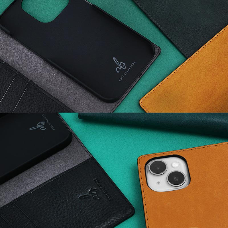 VINTAGE イタリアンレザーダイアリーケース