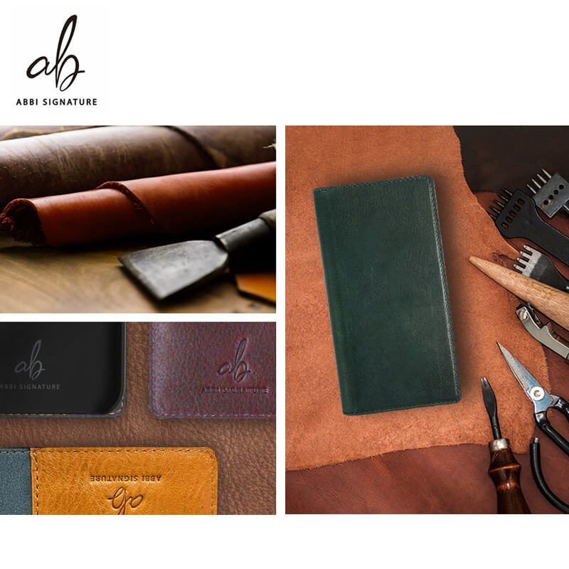 VINTAGE イタリアンレザーダイアリーケース