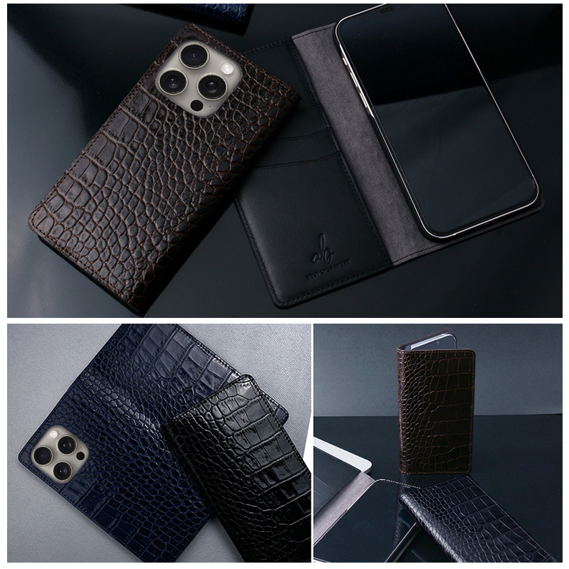 LIPARI イタリアンレザー MagSafe対応 ダイアリーケース