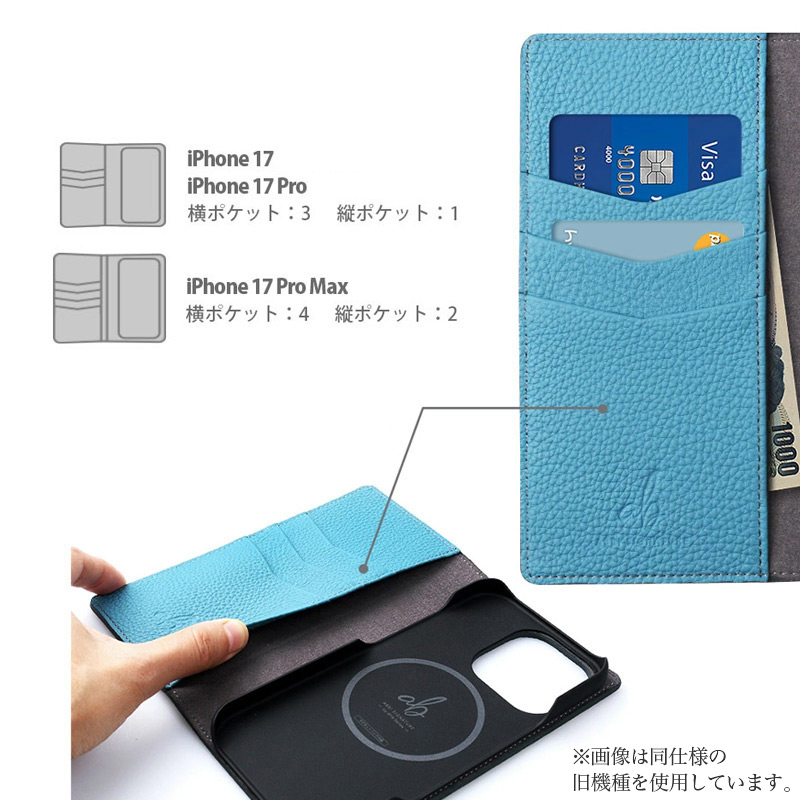 V字式のカードポケット