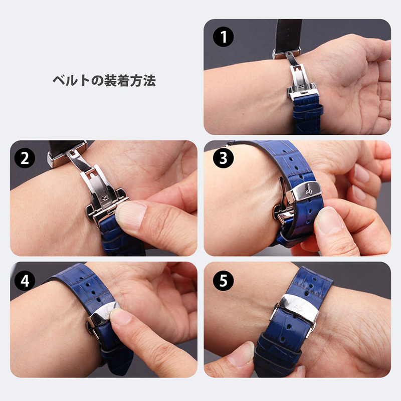 ベルトの装着方法