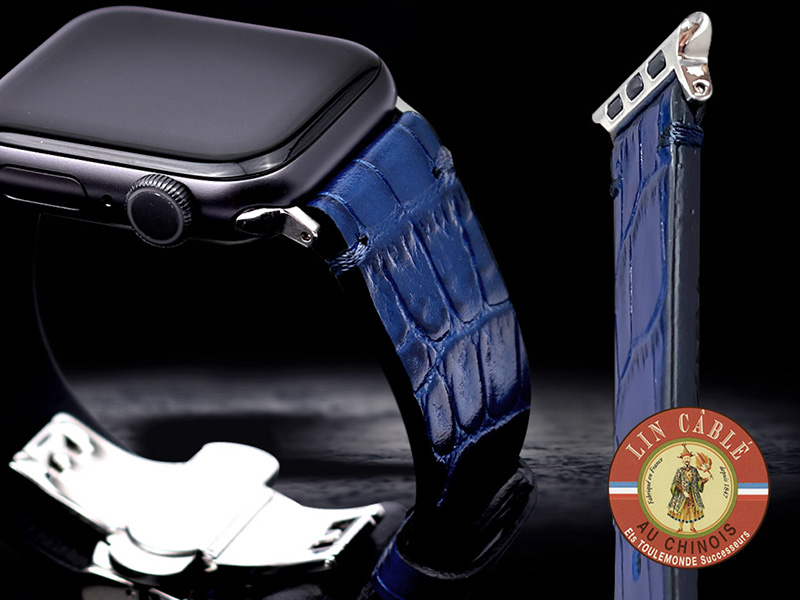 フランス製のリネン糸オシノワのステッチ