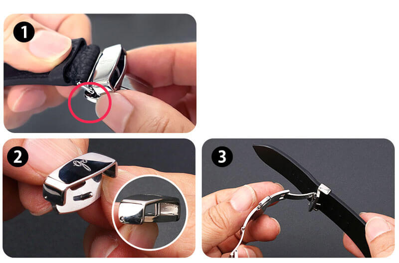 Dバックルの付け方