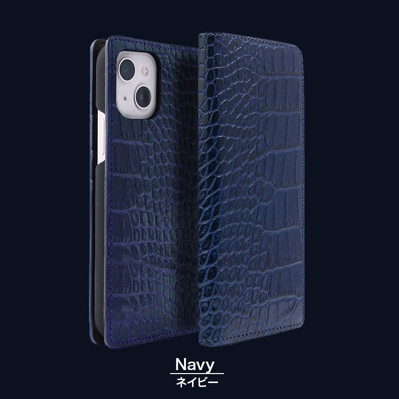 ABBI SIGNATURE『イタリアンレザー クロコダイアリーケース』