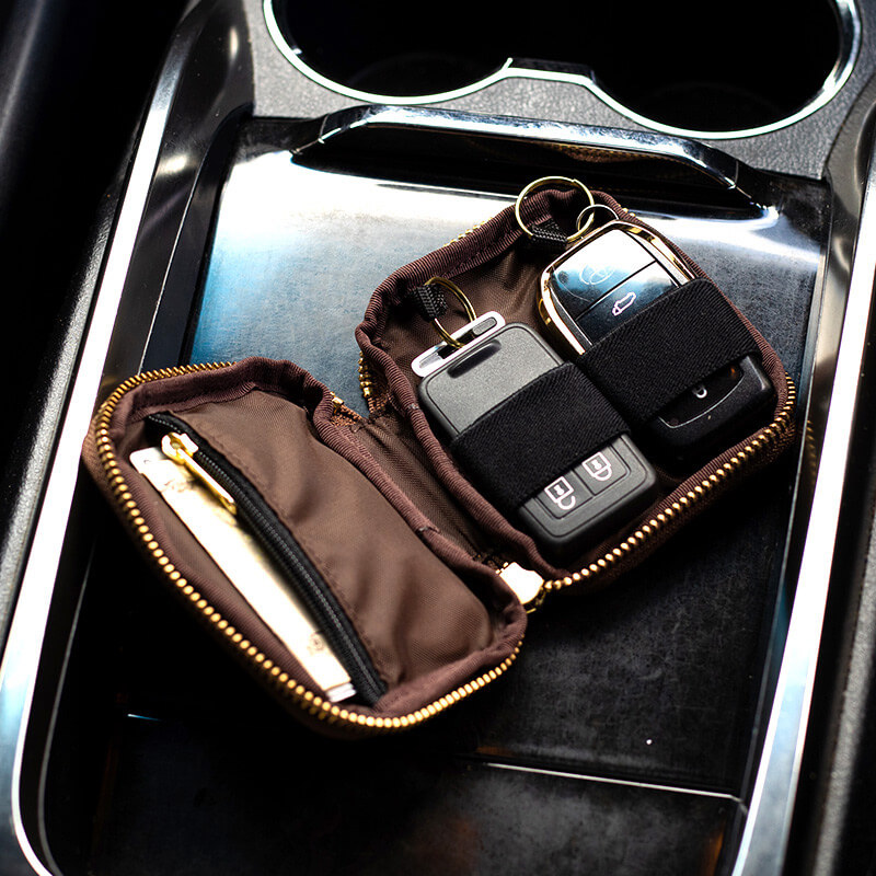 スマートキーが2本収納できるキーケース 『ドゥーブル』(全6色)