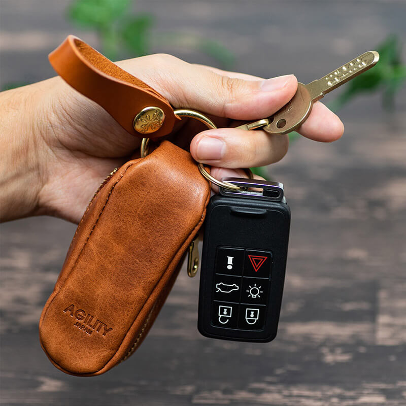 『パンセ』 (全6色) キップワックス キーケース