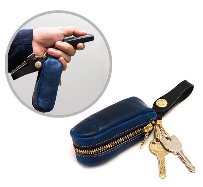 よく使う鍵だけを外に出しておくこともできます。