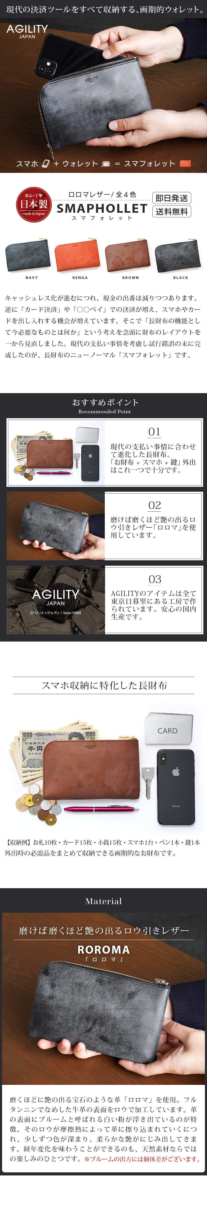 現代の決済ツールをすべて収納する、画期的ウォレット。スマホ＋ウォレット＝「スマフォレット」
