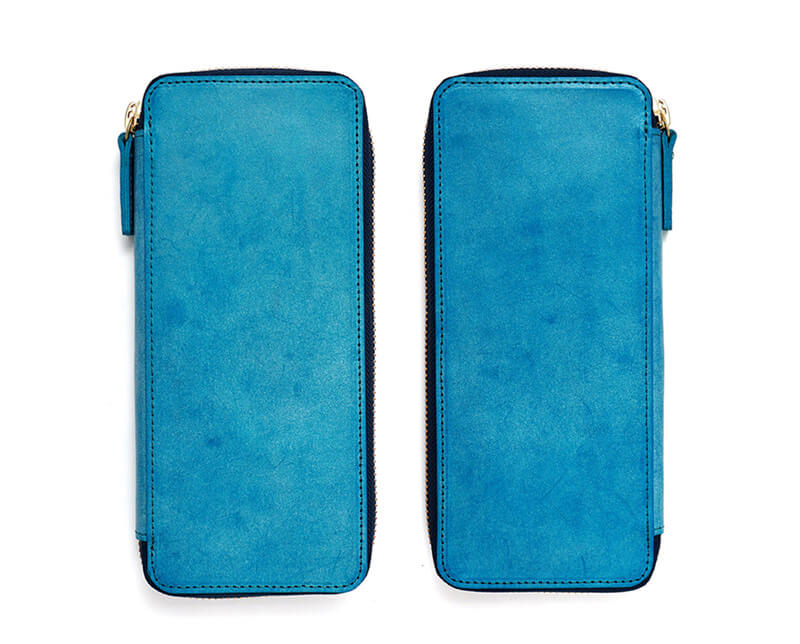 素材が引き立つシンプルな外観。Color：ターコイズ