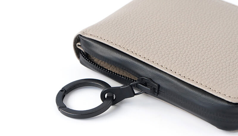 水の侵入を防ぐ止水ファスナー