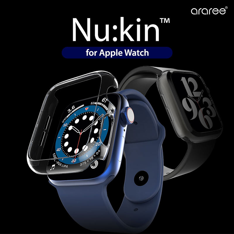 Apple Watch用 ハードクリアケース Nu:kin