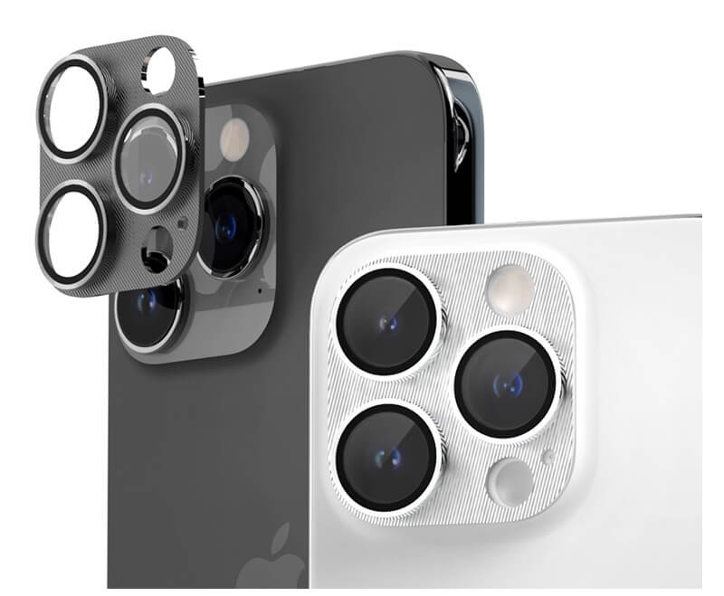 araree core CM カメラ専用強化ガラスフィルム メタル