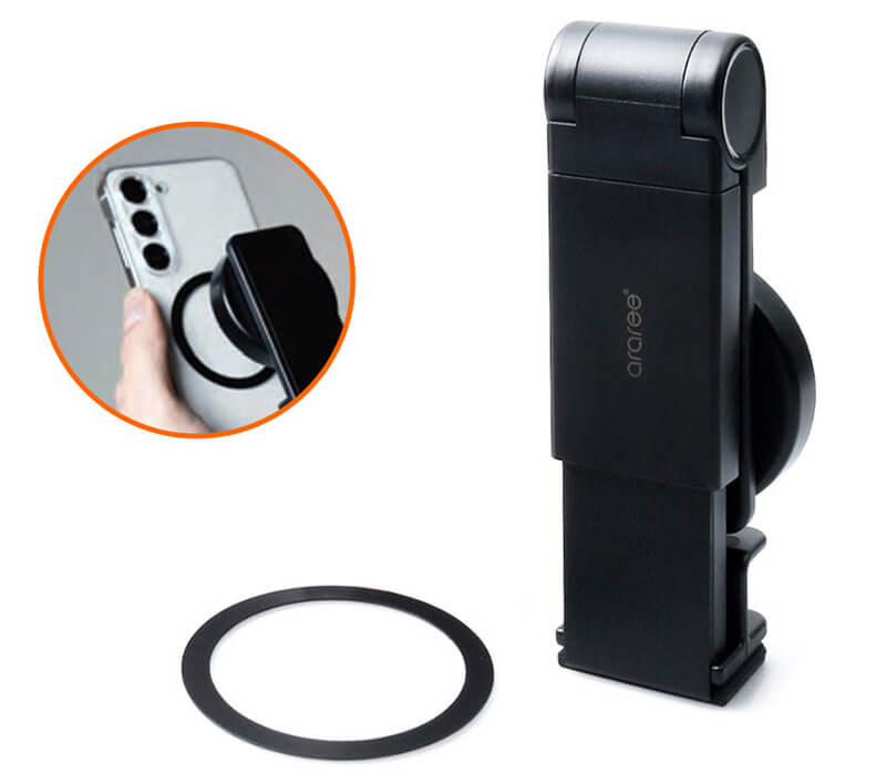 同梱メタルリングで対応デバイスを拡大