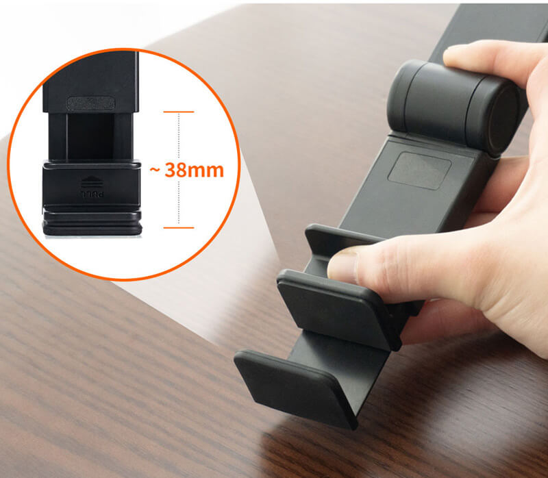 最大38mm厚の板や棒状のものに対応