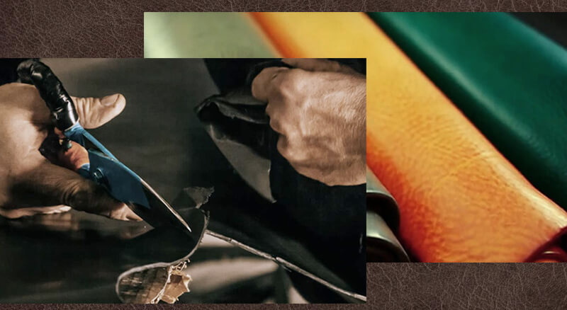 名門タンナーのバケッタレザー