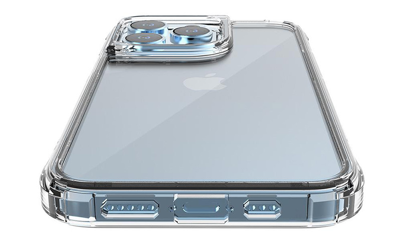 スマホケース下部下からの様子