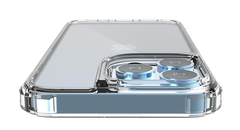 スマホケース上部からの様子