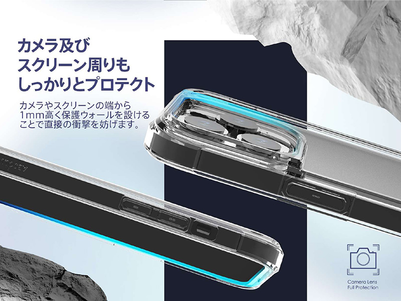 スクリーン・カメラ・背面を保護