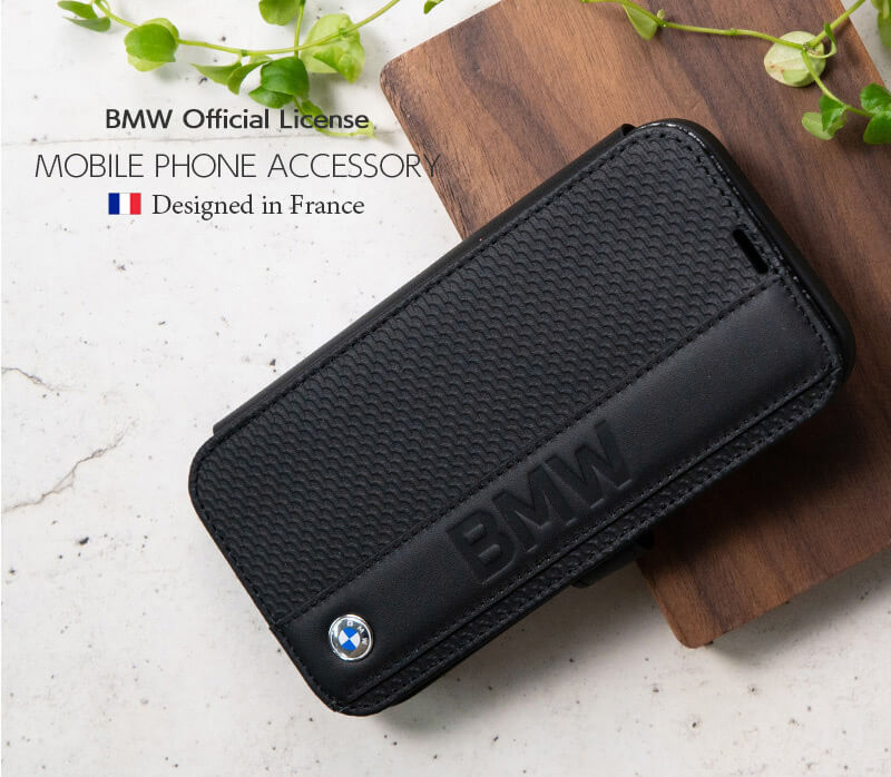 上質な本革を使用したBMW公式ライセンスiPhoneケース