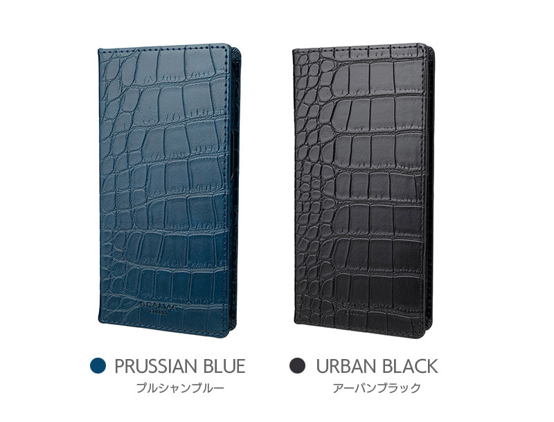 G-FOLIO クロコ調PUレザー フォリオケース for 14シリーズ全２色