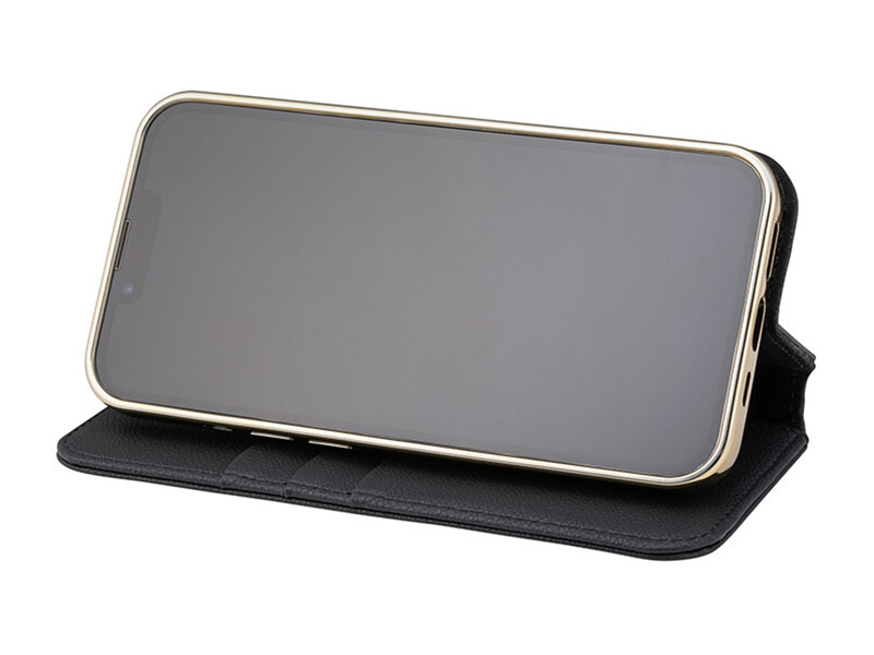 スタンド機能 Shrink PU Leather Book Case