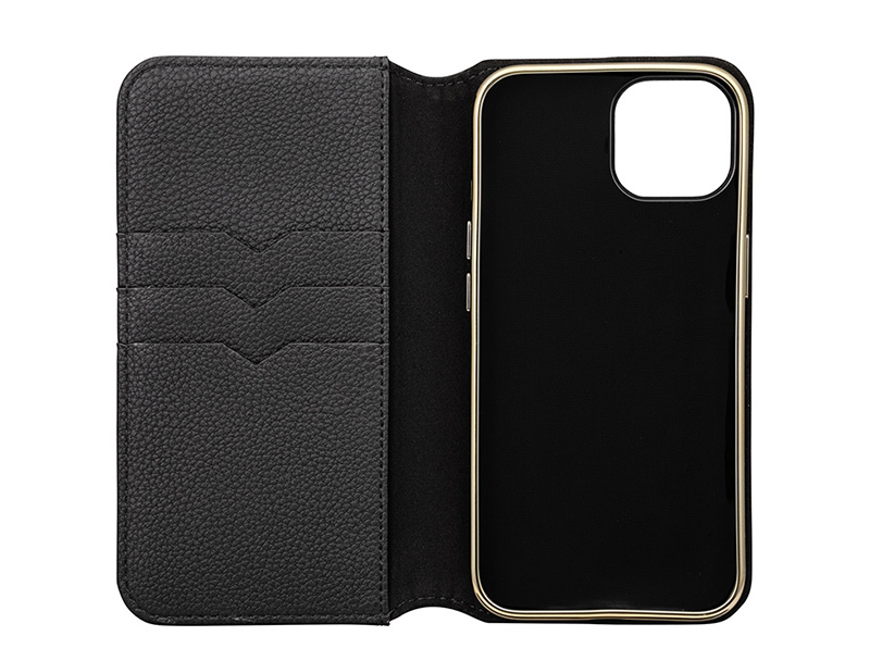 大容量ポケット Shrink PU Leather Book Case