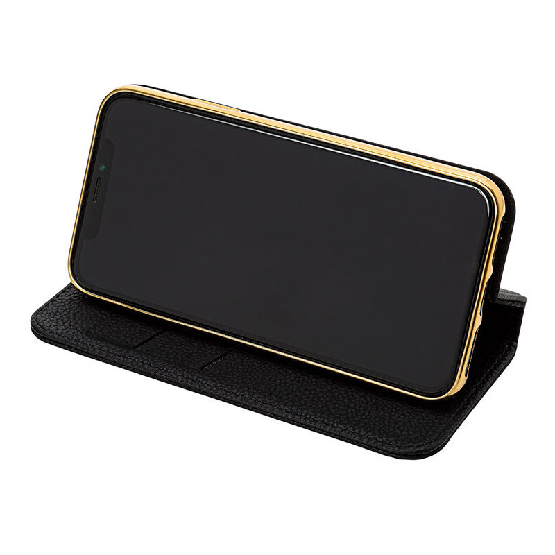 スタンド機能 Shrink PU Leather Book Case