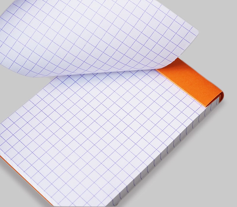 ブロックロディアはマイクロカット加工のミシン目できれいに切り離せます。