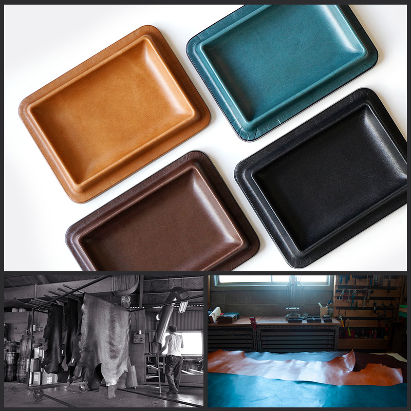 使うほどに味わい深く変化するレザートレーSサイズ