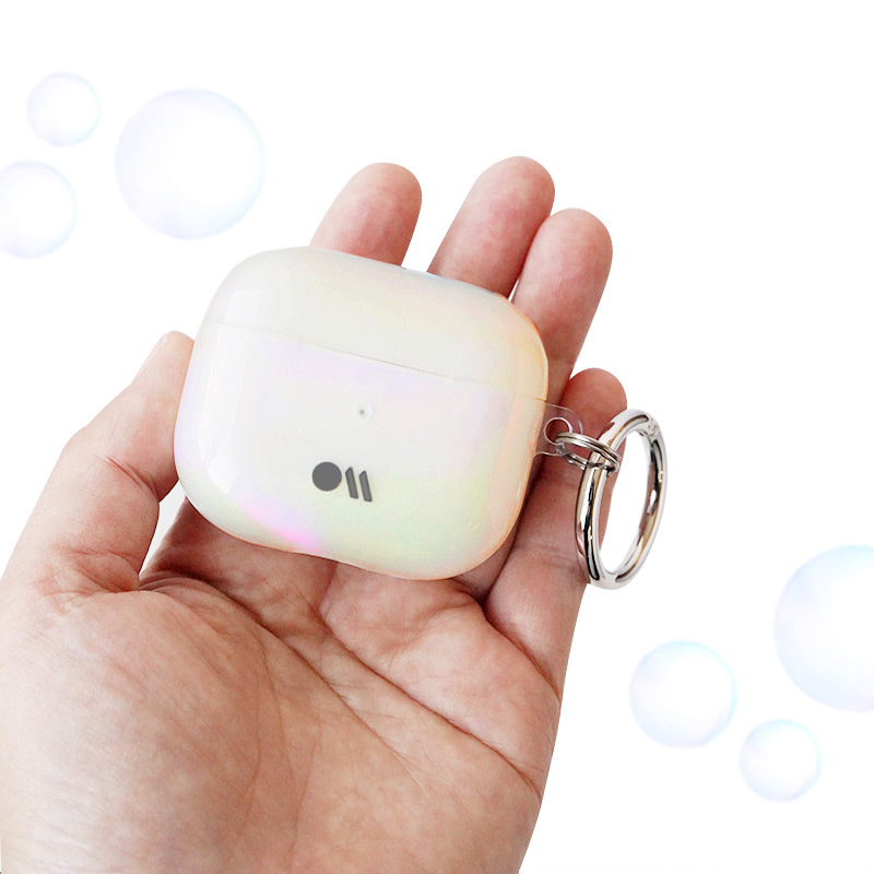 大人も子供も思わず微笑んでしまう、シャボンの楽しさをAirPods (第3世代)ケースに閉じ込めました。