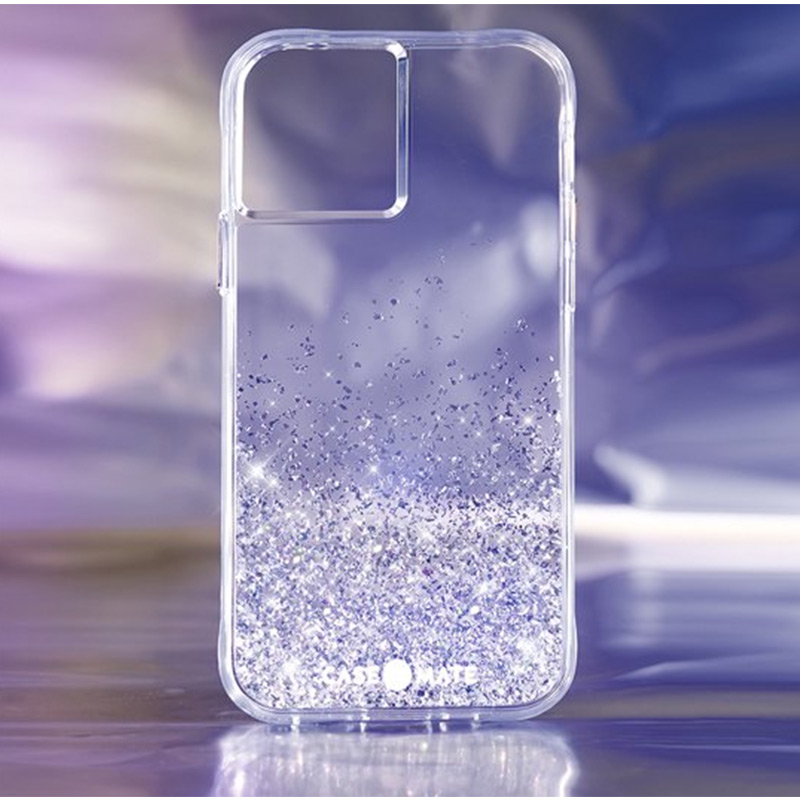 キラキラグラデーションが美しい iPhone13 mini Pro Max ケース 背面 カバー スマホケース 耐衝撃
