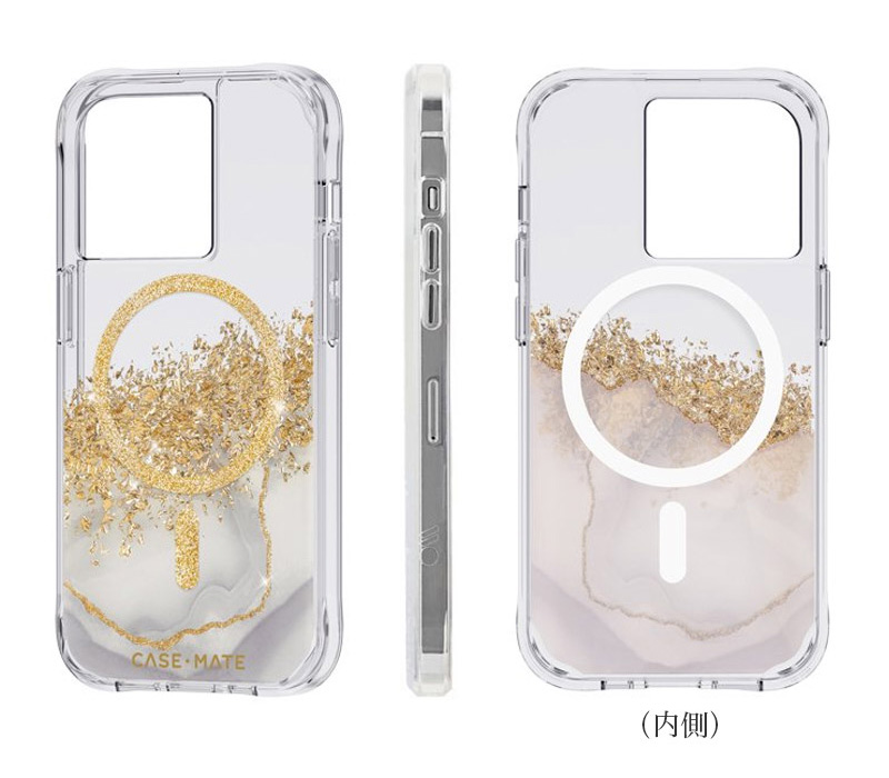 Case-Mate 【MagSafe完全対応】 KARAT MARBLE iPhone14/ iPhone14Pro 耐衝撃 抗菌