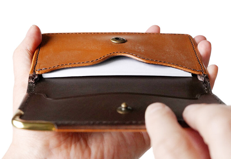 スリムな名刺入れ