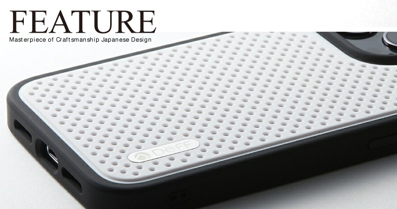 Deff CRYTONE Cool for iPhone 13 Pro、ホワイト