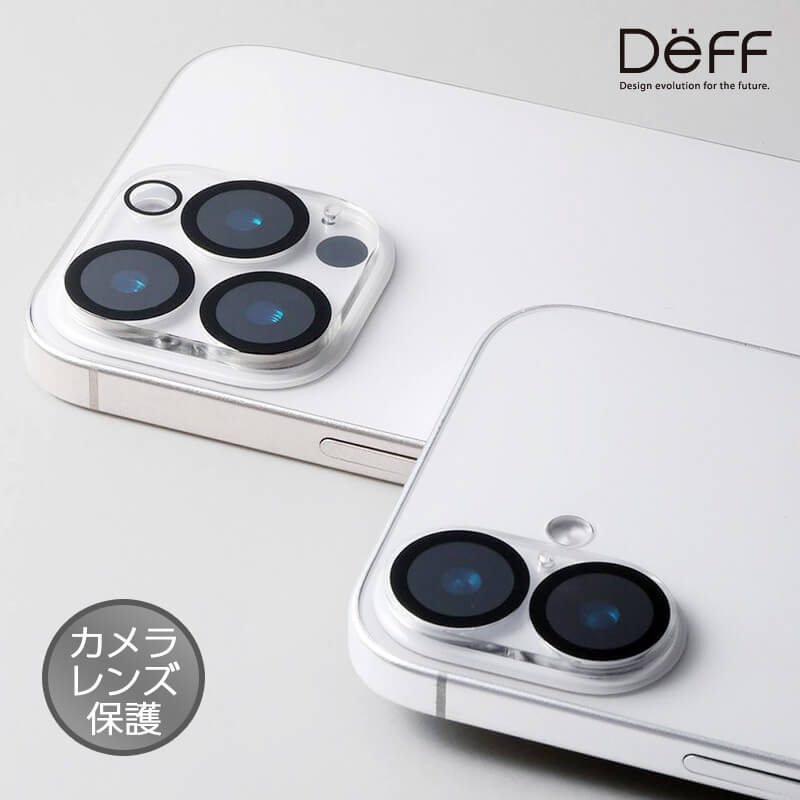 Deff CLEAR CAMERA LENS COVER カメラレンズカバー