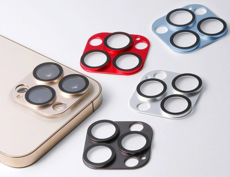 アルミニウム合金 & ガラス ハイブリッドカメラレンズカバー