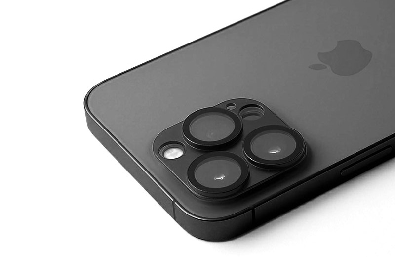 iPhone 13シリーズのカメラユニットをしっかり守るプロテクター