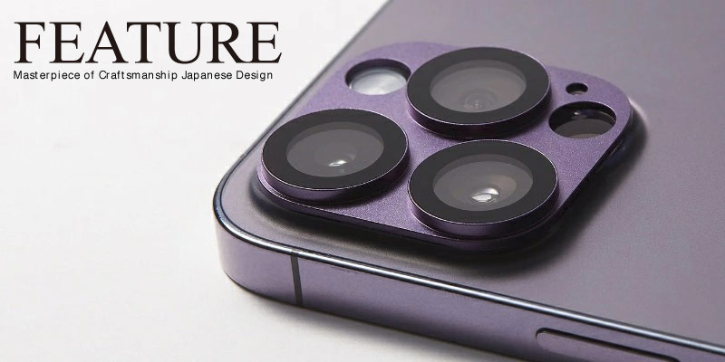 ガラス+アルミ合金で精度が高く高級感のある仕上がり