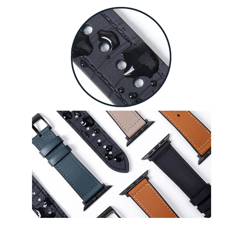 ※革の表面は防水ではありません。水に濡れないようにご注意ください。