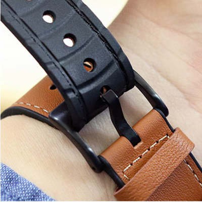 本革&TPUのAppleWatchバンド
