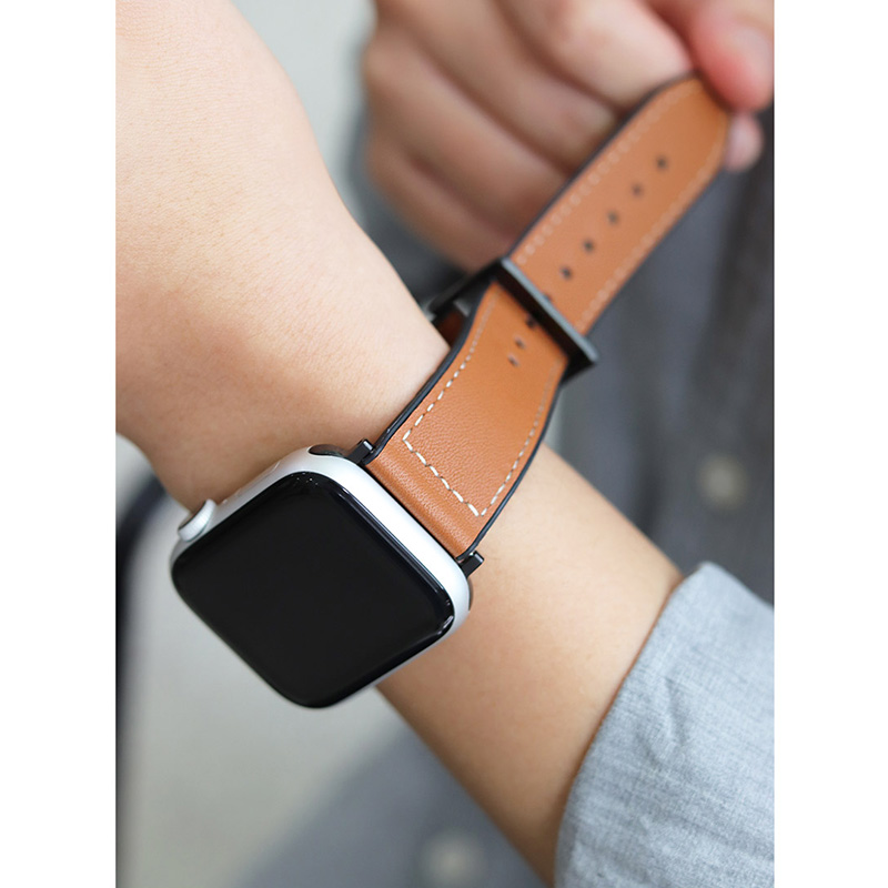 AppleWatch交換バンド、EGARDEN GENUINE LEATHER STRAP AIR
