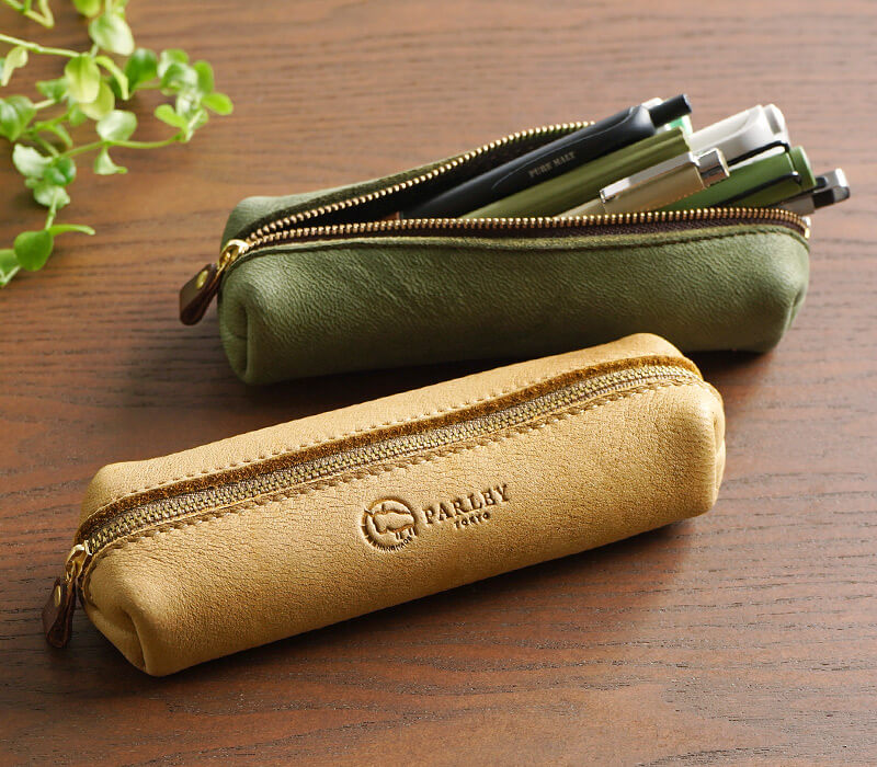 フィンランド産エルクレザーペンケース