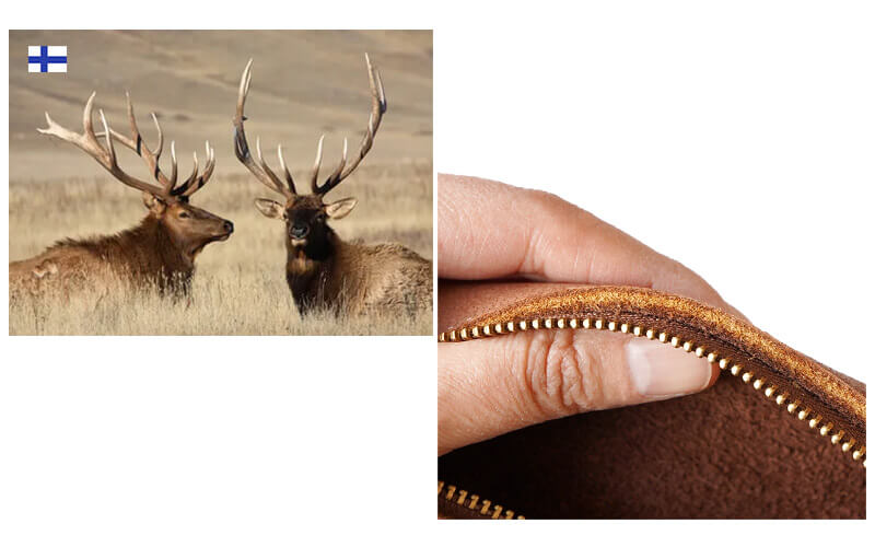 大自然で育まれたフィンランドエルク