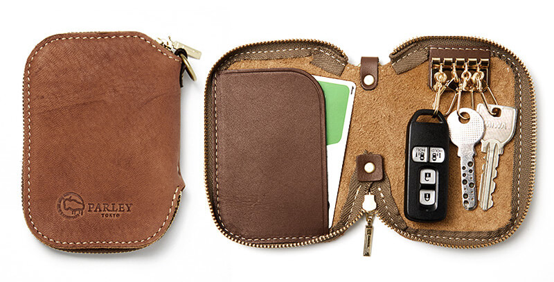 Card＆Smartkey Case フィンランド産エルクレザーキーケース